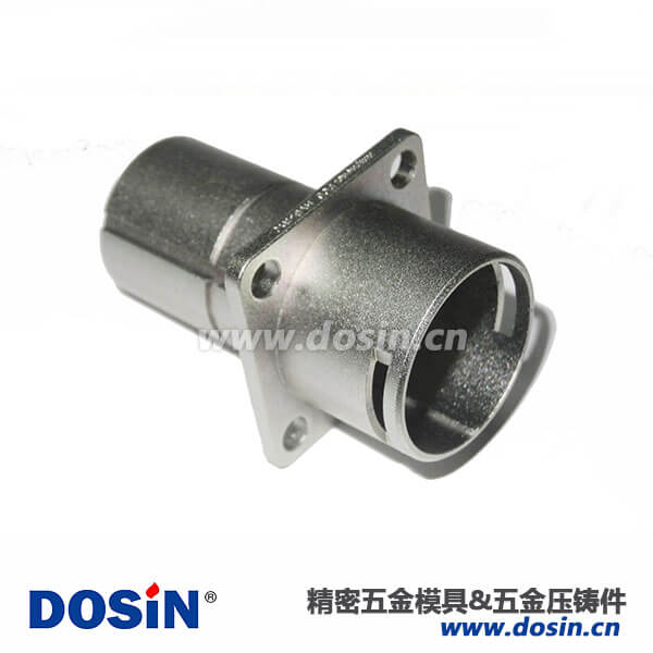 东莞锌合金压铸件新能源镀镍方盘壳体