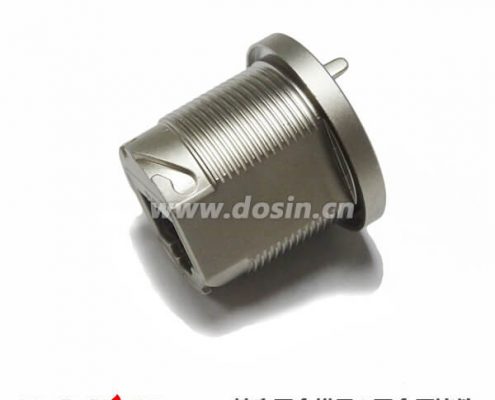 rj45毗连器锌合金压铸防水外壳镀镍