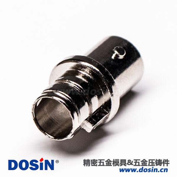 BNC外壳母头锌合金镀镍细密件