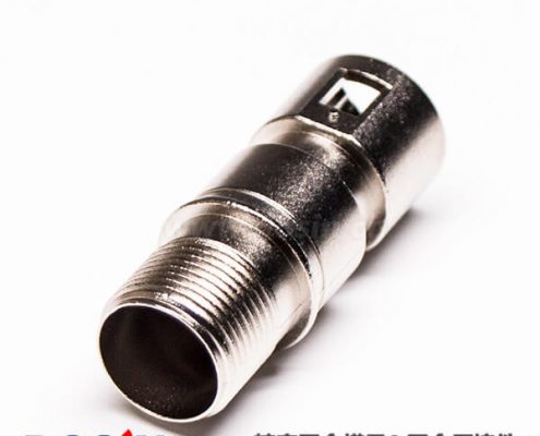 F头外壳锌合金镀镍直式压铸件