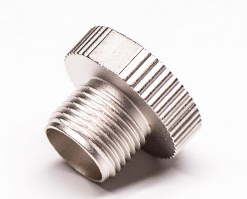 毗连器外壳M系列锌合金螺套压铸件镀镍