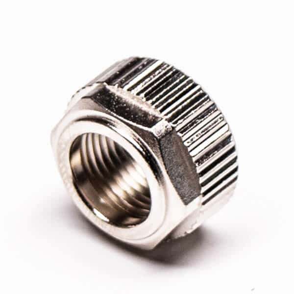 电子毗连器外壳锌合金圆形压铸件镀镍