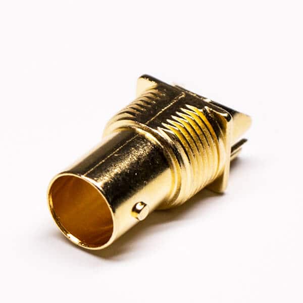 BNC毗连器外壳母头锌合金镀金