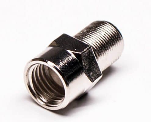 F头压铸外壳直式锌合金镀镍